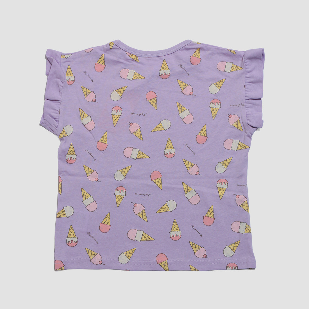 アイスクリーム総柄Tシャツ