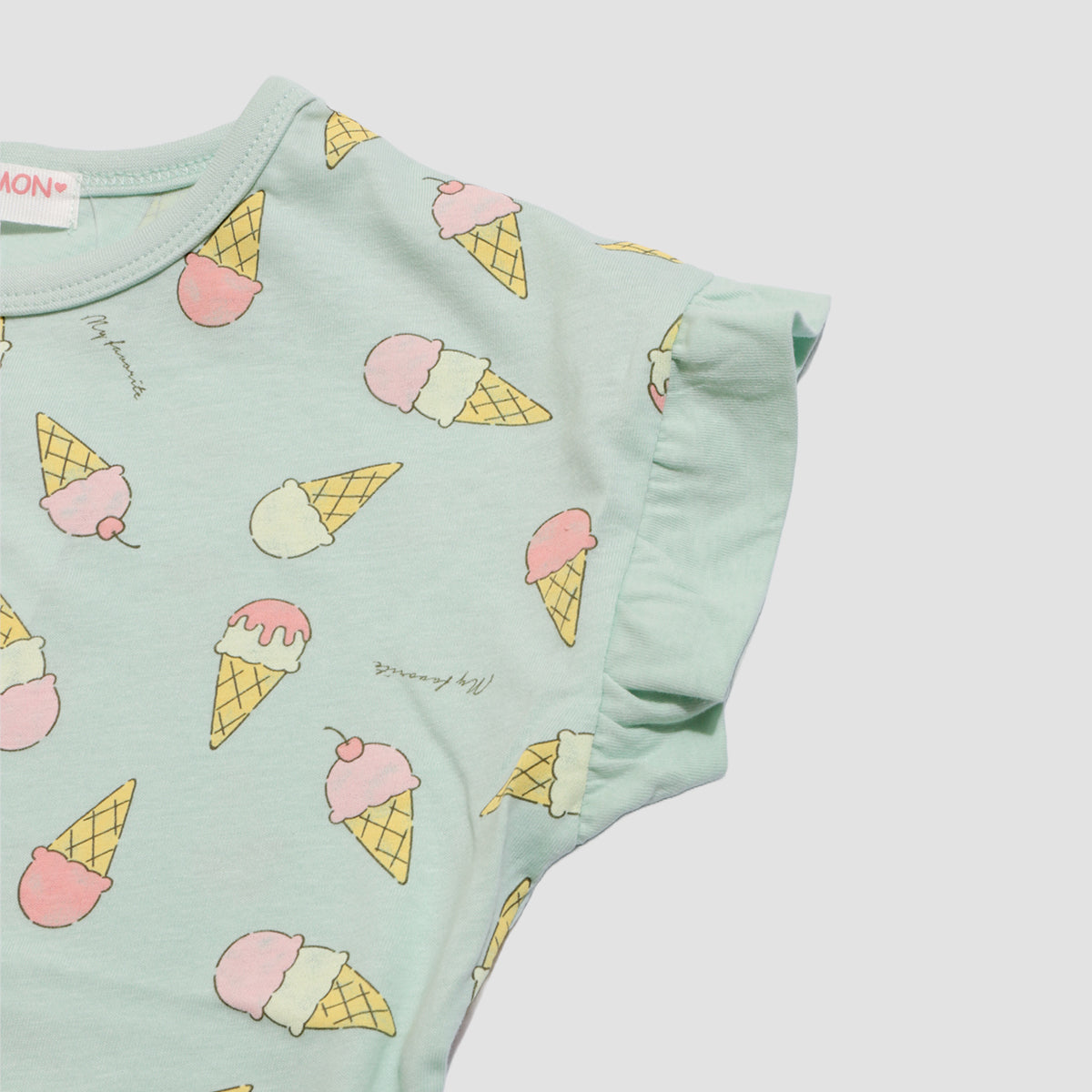 アイスクリーム総柄Tシャツ
