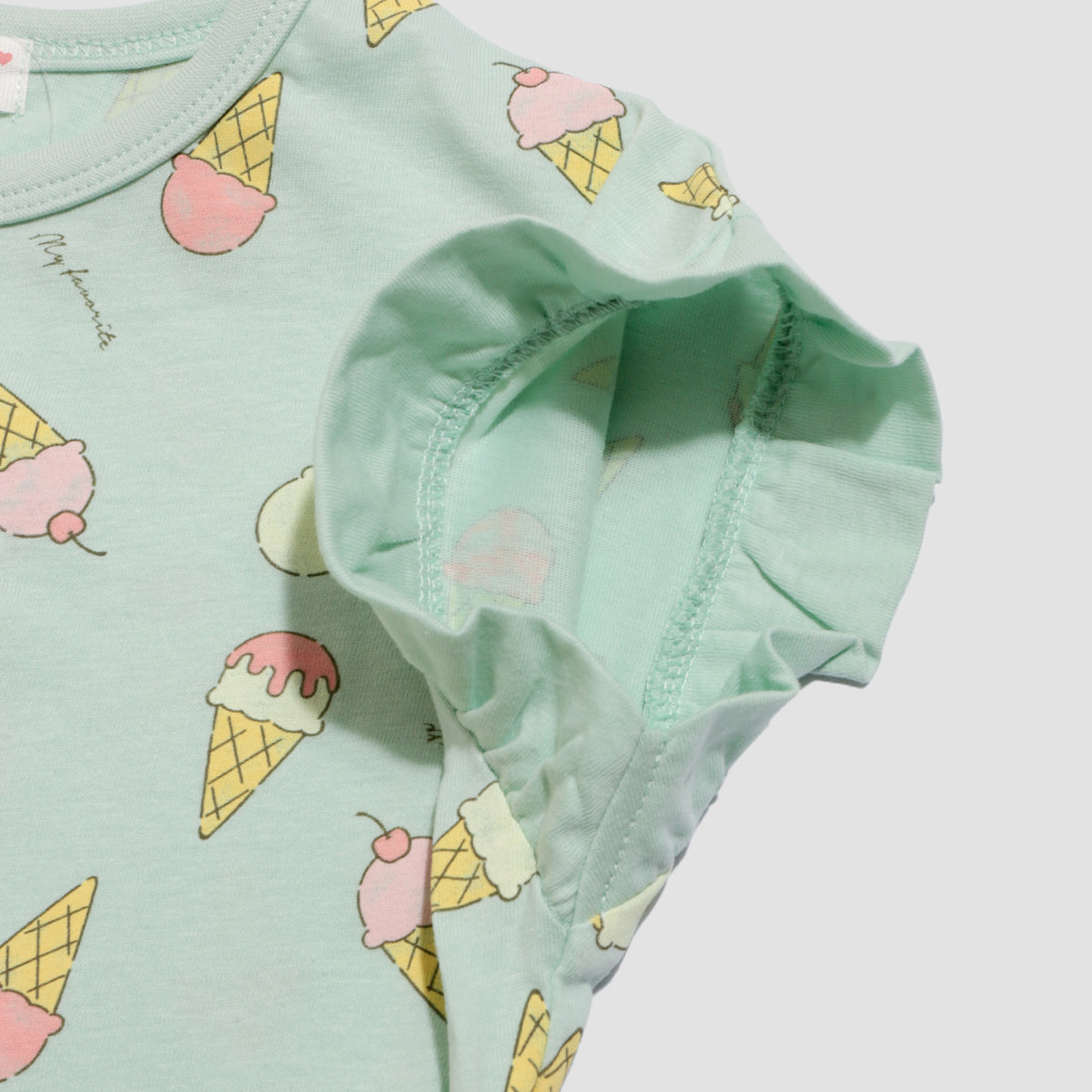 アイスクリーム総柄Tシャツ