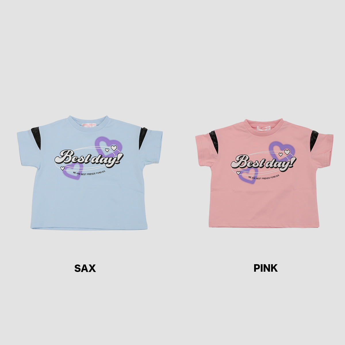 さらさらDRY接触冷感 BIGシルエット 肩メッシュ Ｔシャツ