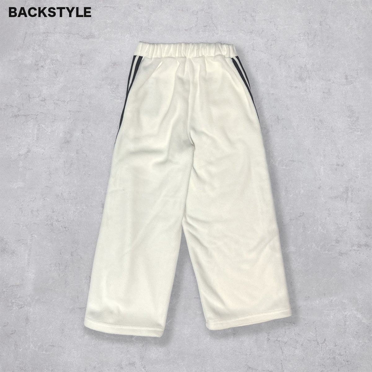 フリース  サイドライン ロングパンツ