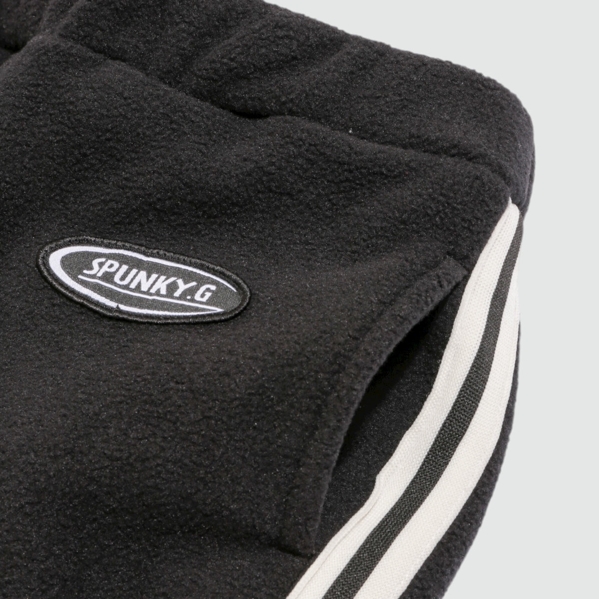 フリース  サイドライン ロングパンツ