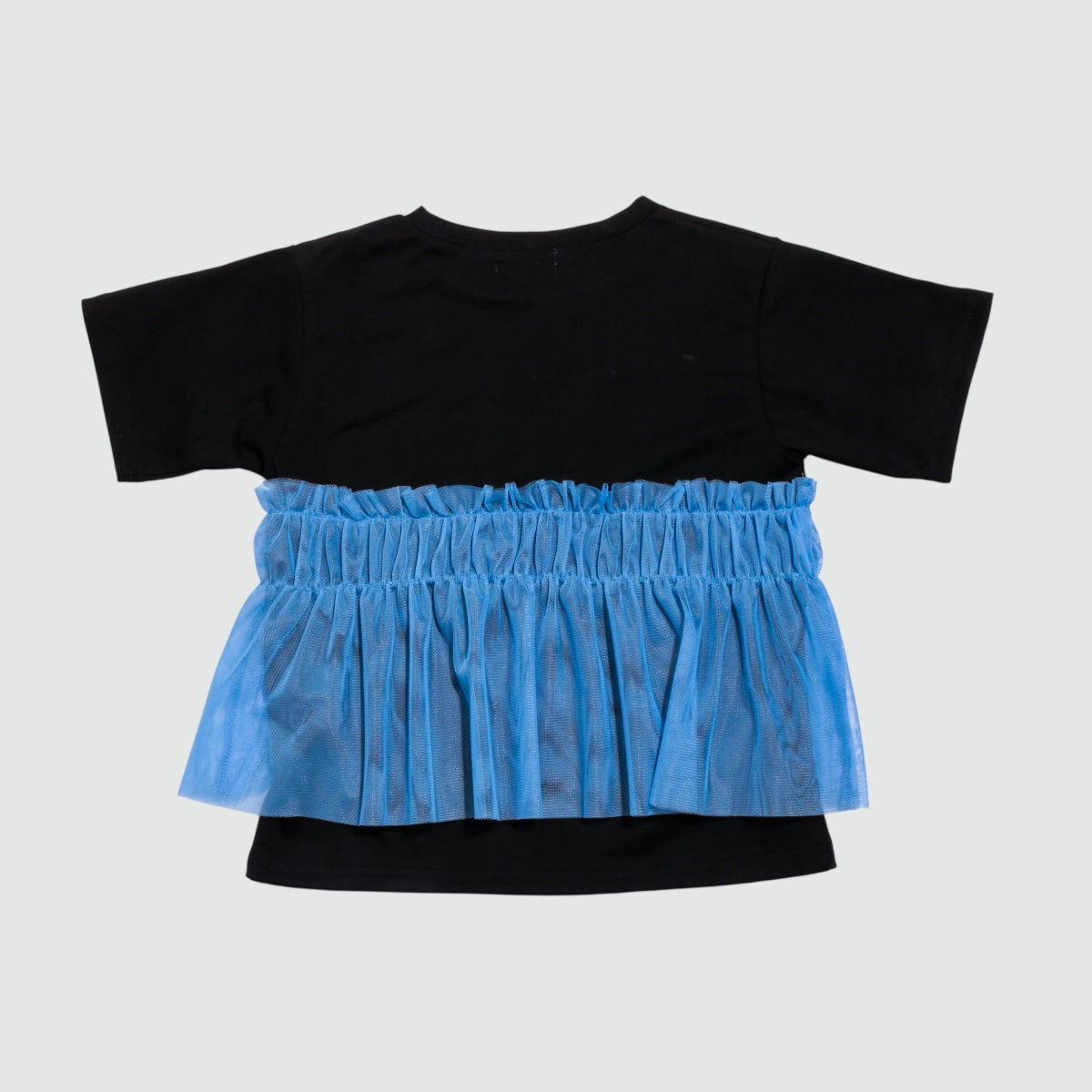 チュールフリル ドッキングTシャツ