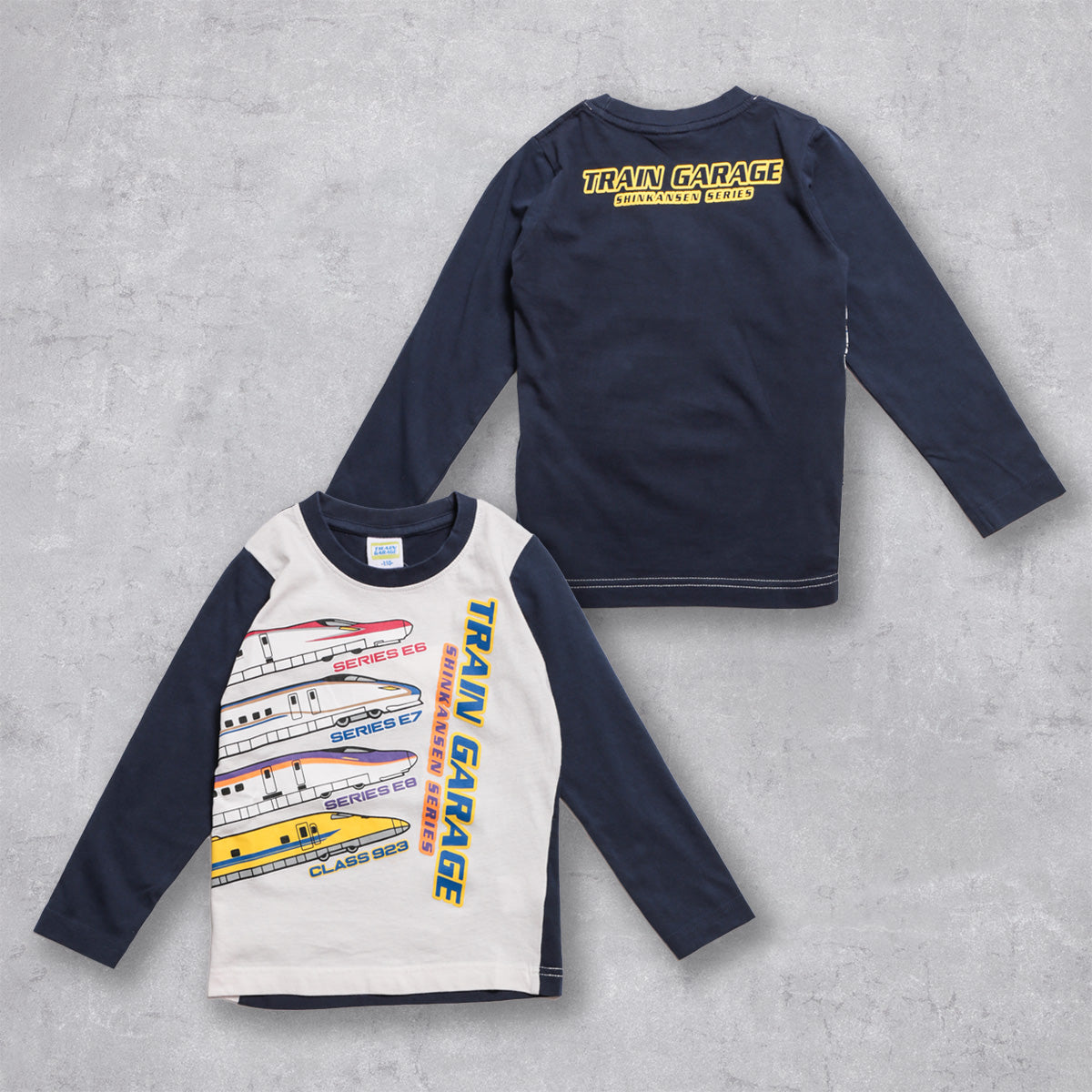 新幹線　長袖Ｔシャツ