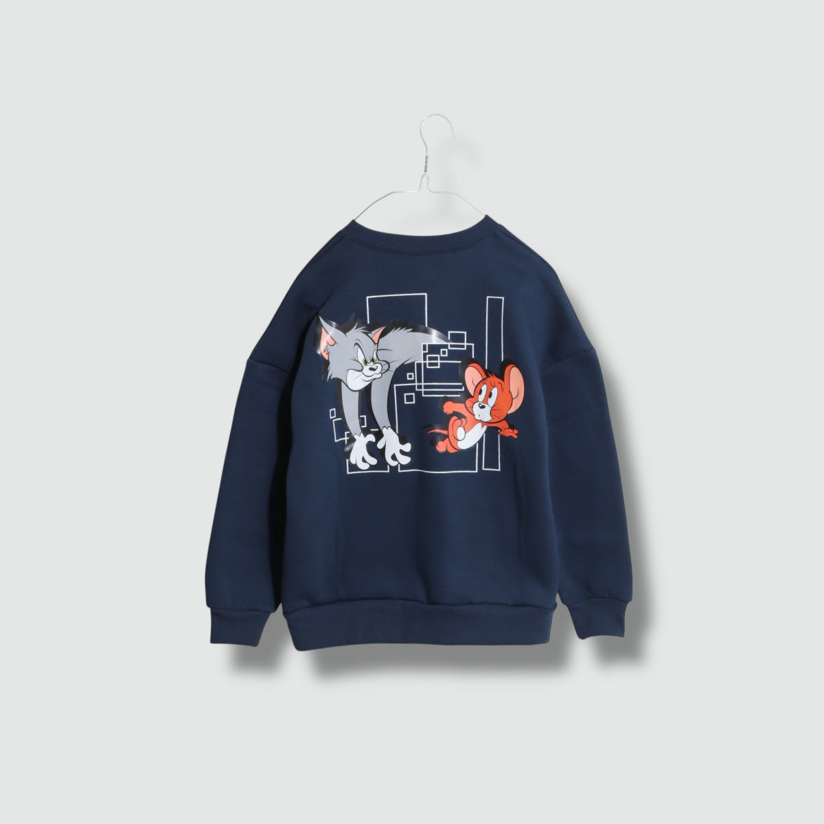 TOM＆JERRY 裏起毛トレーナー
