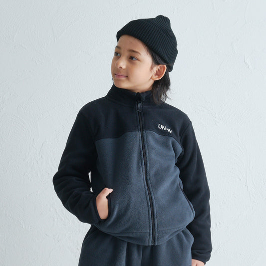 フリース スタンドカラー ジャケット