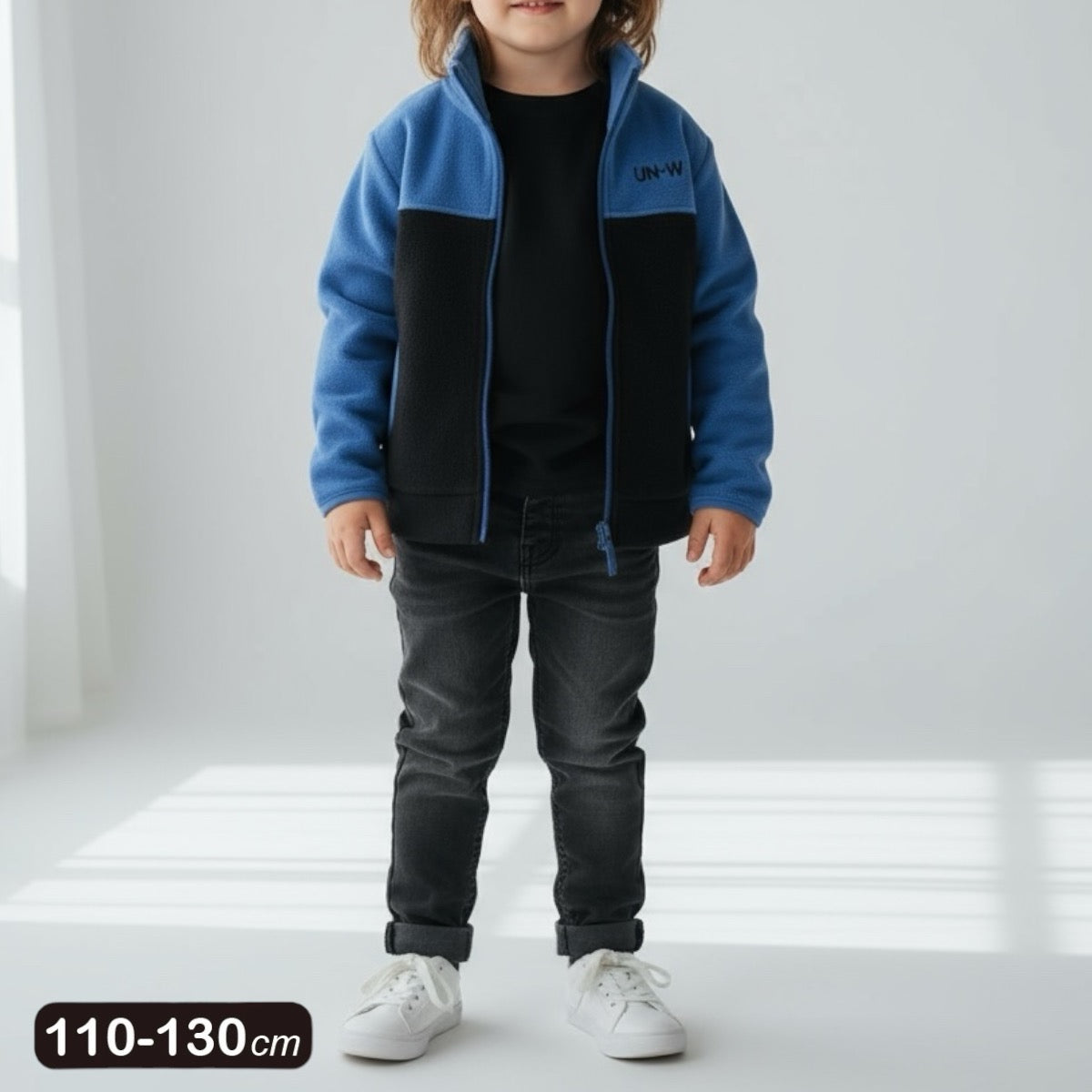 フリース スタンドカラー ジャケット