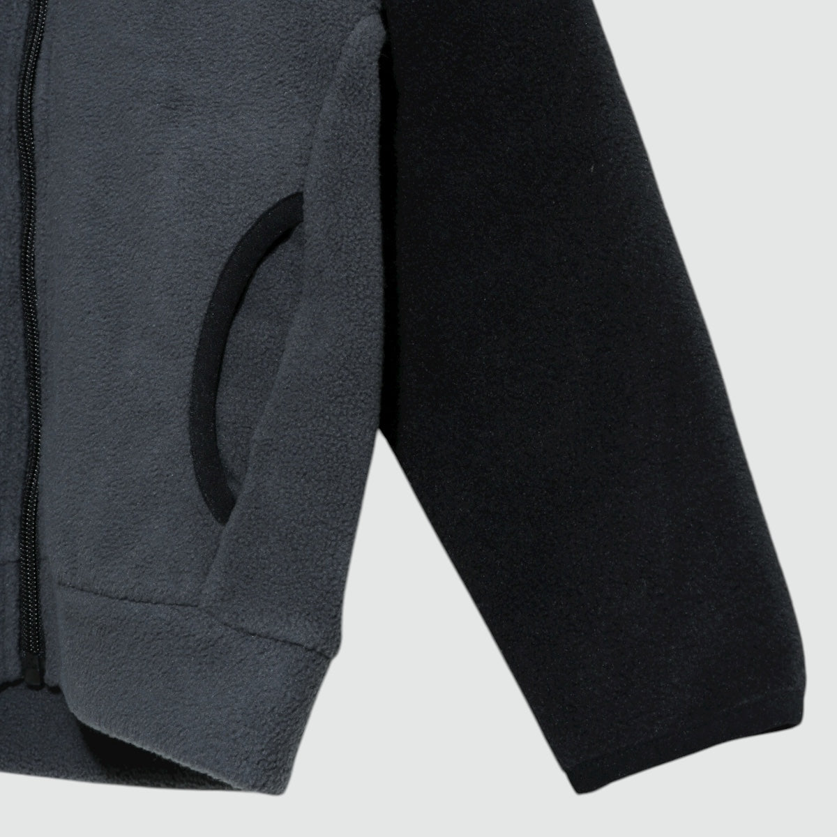 フリース スタンドカラー ジャケット