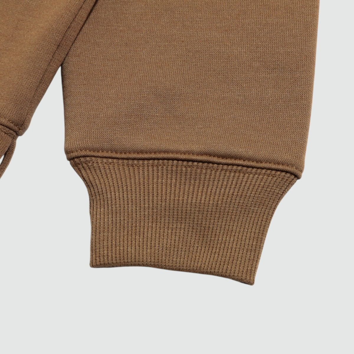 裾フェイクレイヤード 胸ポケット 裏起毛トレーナー