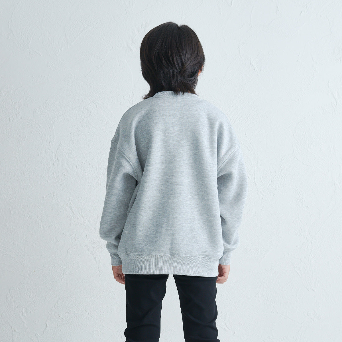 サイドロゴ 裏起毛トレーナー