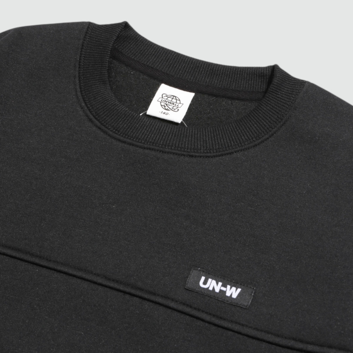 サイドロゴ 裏起毛トレーナー